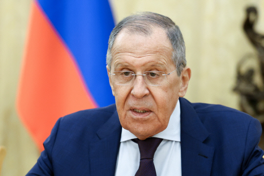 세르게이 라브로프 러시아 외무장관 [타스=연합뉴스]